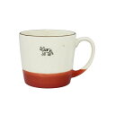正和(Showa) 井澤コーポレーション cup of happiness. 掛け分け マグ ネコ RD サイズ:約W8.8 H7.9 114881