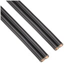 協和ハーモネット ビニル平形コード VFF 1.25SQ 10m 黒