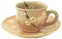 京焼 清水焼 関窯 コーヒーカップ 粉引桜 D11-11