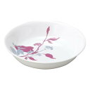 山下工芸 (Yamasita craft) ブランチ (桃)18cm丸深皿 493-8-526