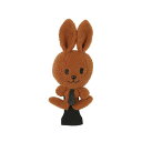 (ジャックバニー) うさぎヘッドカバー (フェアウェイウッド用) / ゴルフ FW / 262-4284712 050_ブラウン FR(4)