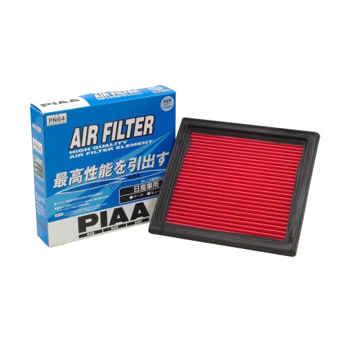PIAA(ピア) 車用 エアフィルター AIR FILTER 1個入 (日産車用) マーチ・キューブ_他 PN64