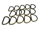 イチネンアクセス ファミリーツール(FAMILY TOOL) Dカン (線径3mm 内幅30mm) アンティークゴールド 20個入 56438