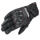 コミネ(KOMINE) バイク用 グローブ GK-855 プロテクトウインドプルーフウォームグローブHG Black Red 3XL