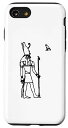 iPhone SE (2020) / 7 / 8 ホルスシャツ古代エジプトの鳥神の目の神 スマホケース