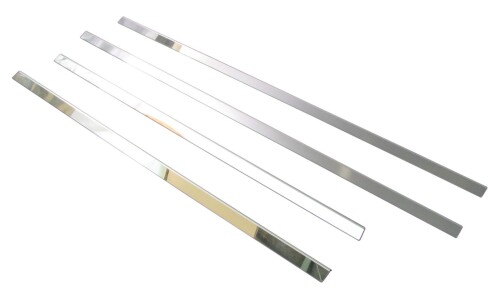 BRIGHTZ ライトエースバン S402M S412M 超鏡面ステンレスメッキウィンドウモール 4PC S402 S412 402 412 ライトエース バン 18337