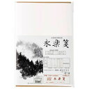 墨運堂 水墨画用紙 永楽箋 10枚入 半切 24321