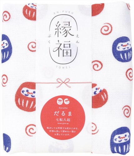 宮本産業 ミヤモトタオル(Miyamoto-towel) 泉州タオル 『縁福タオル』 だるま 七転八倒 5580 34×90cm サイズ約:34×90cm 本体重量:約0.07kg 材質:綿 原産国:日本 縁起柄の泉州タオル 福を呼び込む柄は贈り物にも最適 薄くて軽く、柔らかいタオルは使い心地抜群 縁起の由来が書かれたシール付きに、縁福マークが入ってのこだわり 何事にも起き上がるダルマの柄は、力強さを表した縁起物の柄 商品コード20077309649商品名宮本産業 ミヤモトタオル(Miyamoto-towel) 泉州タオル 『縁福タオル』 だるま 七転八倒 5580 34&times;90cm型番5580サイズ34&times;90cmカラーだるま※他モールでも併売しているため、タイミングによって在庫切れの可能性がございます。その際は、別途ご連絡させていただきます。※他モールでも併売しているため、タイミングによって在庫切れの可能性がございます。その際は、別途ご連絡させていただきます。