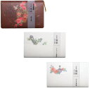 カミイソ 日本製 和紙 懐紙 美MONDE 懐紙 2点+ケース付1点 (鳥籠と薔薇・アンティーク・カメオと香水瓶) セット 20枚入×3