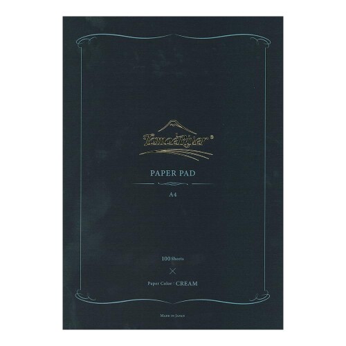 SAKAEテクニカルペーパー Paper Paper ペーパーパッド A4 トモエリバーFP 52g クリーム 無地 SR-A4LC