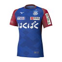 (ミズノ) 2025 Jリーグ ヴァンフォーレ甲府 1st ユニフォーム オーセンティック 半袖 サッカー
