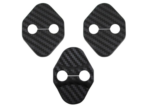 BRIGHTZ ボンゴブローニイバン 200 201 206 カーボン調ドアストライカーカバー 3PC TRH200M GDH201M GDH206M TRH200 GDH201 GDH206 TRH GDH H200 H201 H206 ボンゴ ブローニイ ボンゴブローニー ボンゴブローニィ