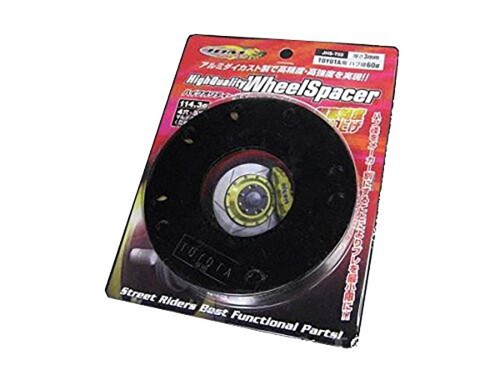 fortune(フォーチューン) JDM ハイクオリティーホイールスペーサー スバル ハブ径56mm 4H/5Hマルチ PCD114.3 7mm 2枚入り JHS-F07