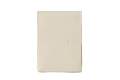 ロディア PVCカバー付き メモ帳 No.11(A7) インカラー アイボリー(ブロックロディア No.11 オレンジ入り/80枚 5mm方眼)RHODIA cf11iciv ブロックロディアNo.11(オレンジ表紙/5mm方眼)×1冊付き 軽く防水性に優れたPVCカバー RHODIAロゴがカバーにエンボス 縦開きのカバー 人それぞれ使い方を楽しむブロックロディア。 ジャーナリストやデザイナーの愛用者が多いことで知られ、おしゃれなカバーをかけて持ち歩くのが一種のステイタス。 アイデアは浮かんだ瞬間に書き留めたい方へ、雨の日でもタフに使えるPVC製カバー付のロディア。 ポップな存在感でかばんの中やデスクの上をカラフルに彩ります。 商品コード20081575671商品名ロディア PVCカバー付き メモ帳 No.11(A7) インカラー アイボリー(ブロックロディア No.11 オレンジ入り/80枚 5mm方眼)RHODIA cf11iciv型番cf11icivカラーアイボリー※他モールでも併売しているため、タイミングによって在庫切れの可能性がございます。その際は、別途ご連絡させていただきます。※他モールでも併売しているため、タイミングによって在庫切れの可能性がございます。その際は、別途ご連絡させていただきます。