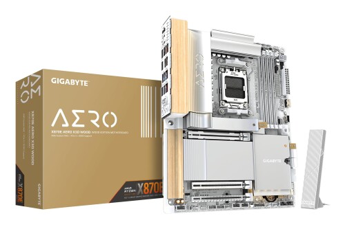 GIGABYTE X870E AERO X3D WOOD ATXマザーボード MB6934