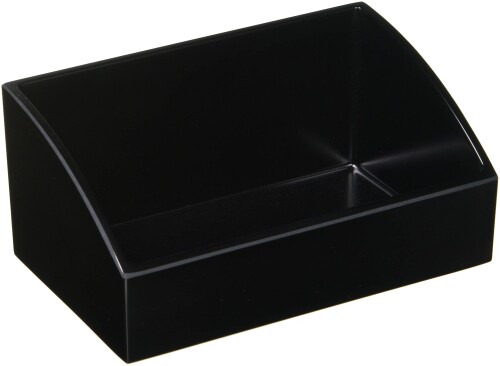 国際化工 モノクローム ドリップバッグ入れ エコブラック サイズ:D9.5×W15.3×H7.1(cm) 素材:再生メラミン樹脂 原産国:日本 繊細なシボ加工によるマット仕上げ 食洗機使用可 ホテルグッズをホームユースに ドリップバッグやお菓子などを一緒に置けます。 割れにくく、熱にも強い丈夫なメラミン樹脂製。 表面は繊細なシボ加工によるマット仕上げ。 格調高いブラックは使用済みメラミン製品を再利用した独自開発のリサイクル素材、エコメラミン樹脂を採用。 エコマーク認定はもちろん、海洋プラスチックごみ減量を目的とした、｢プラスチックスマート｣キャンペーンにも参加しています。 安心の日本製です。 商品コード20076129674商品名国際化工 モノクローム ドリップバッグ入れ エコブラック型番M810 EBサイズ長さ15.3cm x 幅9.5cm x 高さ7.1cmカラーエコブラック※他モールでも併売しているため、タイミングによって在庫切れの可能性がございます。その際は、別途ご連絡させていただきます。※他モールでも併売しているため、タイミングによって在庫切れの可能性がございます。その際は、別途ご連絡させていただきます。