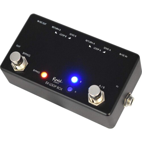 Effectors （For Guitars） - Revol effects レヴォルエフェクツ スイッチャー ループボックス EX LOOP BOX 2ループ ELP-BOX 黒