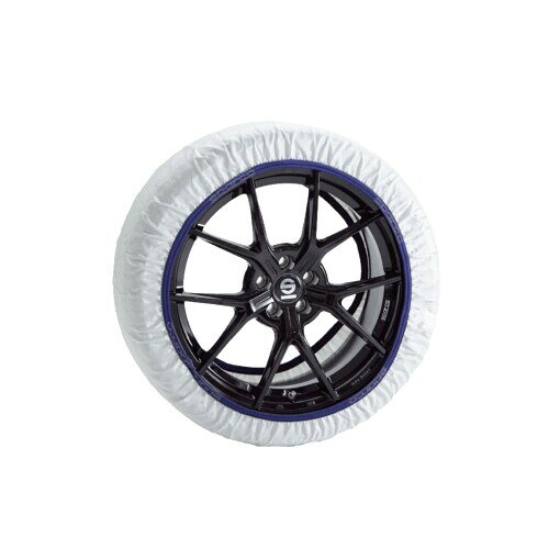 Sparco スペイン製 スノーソックス スノーチェーン Lサイズ タイヤサイズ 195/60R17 新チェーン規制対応 base model