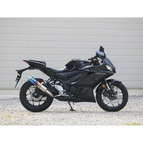 WR`S S/O ラウンド焼き色チタンサイレンサー YZF-R25 22-(8BK-RG74J)/MT-25 22-(8BK-RG74J) BK2270JM