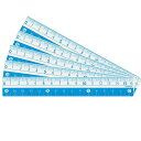 クツワ STAD カラー定規 16cm 5本入KB027LB-5P ライトブルー