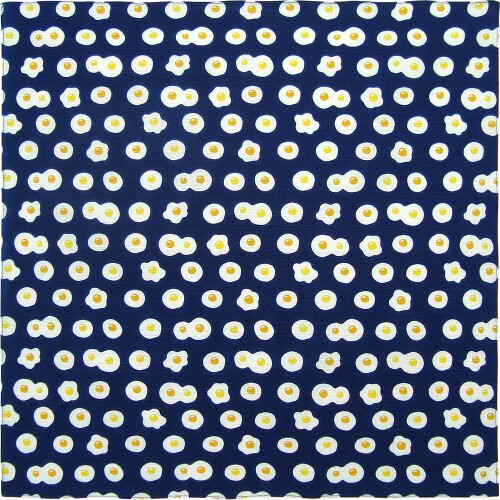 プレーリードッグ 風呂敷 目玉焼き サイズ:約100×100cm
