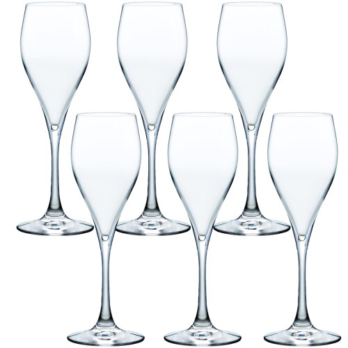 東洋佐々木ガラス シャンパングラス シャンパングラスコレクション ステム・バーアイテム 205ml 6個入り 割れにくい 泡立ち機能付き ワイングラス フルートグラス 日本製 食洗器対応 コ