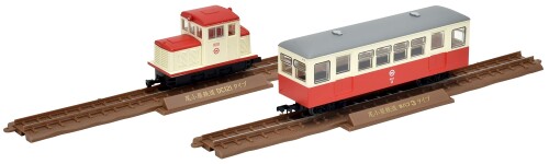 トミーテック 鉄道コレクション 鉄コレ ナローゲージ80 想い出の尾小屋鉄道 DC121タイプ + ホハフ3タイプ 2両セット ジオラマ用品 315520