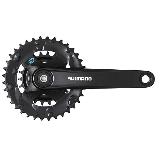 シマノ(SHIMANO) FC-M315-B2 ブラック 175mm 36X22T 8/7S チェーンガードなし ・チェーンラインガ3mmオフセットシタ(OLD:148mm)専用フレーム用 EFCM3152BE62XL
