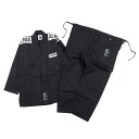 ALMA(アルマ) レギュラーキモノ 柔術着 JU1-M2-BK 黒 M2
