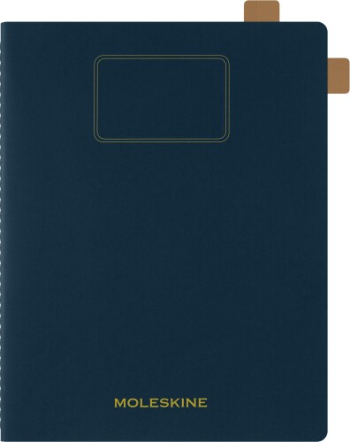 モレスキン ノート スチューデントカイエノート XXLサイズ （21.6cm x 27.9cm） 無地 インディゴブルー CHSTU73B4