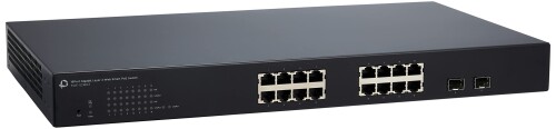 PLANEX 16ポートギガビット レイヤ2 WEBスマート PoE スイッチ SWE-0216G3