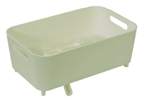 パール金属 食器 水切りかご バスケット 水が流れる トレー付 日本製 キッチンセレクト HC-341 製品サイズ:(約)幅40×奥行25×高さ15.5cn 製品重量:(約)0.92kg 原料樹脂:本体・トレー・ノズル・水切りポケット/ポリプロピレン(耐熱温度100度、耐冷温度-20度)、排水栓/シリコーンゴム(耐熱温度150度、耐冷温度-20度)、すべり止め/熱可塑性エラストマー(耐熱温度80度、耐冷温度-20度) 生産国:日本 製品サイズ:(約)幅40×奥行25×高さ15.5cn 製品重量:(約)0.92kg 原料樹脂:本体 ■トレー ■ノズル ■水切りポケット/ポリプロピレン(耐熱温度100度、耐冷温度-20度)、排水栓/シリコーンゴム(耐熱温度150度、耐冷温度-20度)、すべり止め/熱可塑性エラストマー(耐熱温度80度、耐冷温度-20度) 生産国:日本 可動式排水ノズルでタテ置き ■ヨコ置きどちらでもおOK! 排水栓を使用すれば、お好きな場所に設置できます。 排水する際は、排水栓を軽く引っ張ってください。 排水ノズルは、取り外すことができます。 皿の大きさや形状によっては、立てられない場合があります。 食器洗い乾燥機には使用しないでください。変形の原因になります。 ご注意:レンタル等による貸出 オークション等による販売や中古販売 及び譲渡によって発生した故障 ■破損 ■損害 ■事故などにつきましては一切責任を負いかねますので予めご了承ください。 商品コード20077807695商品名パール金属 食器 水切りかご バスケット 水が流れる トレー付 日本製 キッチンセレクト HC-341型番HC-341サイズ製品サイズ:(約)幅40&times;奥行25&times;高さ15.5cnカラーグリーン※他モールでも併売しているため、タイミングによって在庫切れの可能性がございます。その際は、別途ご連絡させていただきます。※他モールでも併売しているため、タイミングによって在庫切れの可能性がございます。その際は、別途ご連絡させていただきます。
