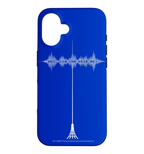 エースコンバット 7 Hey, Can you hear me? 青 スマホケース iPhone 16 用