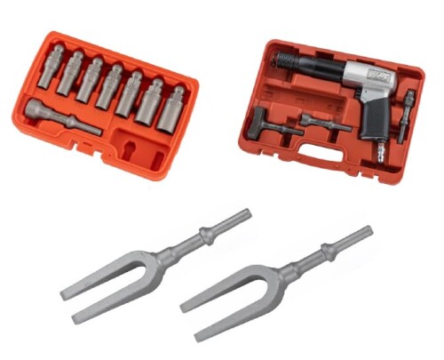 JTC ボールジョイントセパレーターセット JTC3310JX 本体差込側径:10mm 本体全長:エアーハンマー:225mm 本体重量:エアーハンマー:2kg ストローク:エアーハンマー:89mm ネジ込みアダプターサイズ:M10×1.25・M12×1.25・M12×1.5・M12×1.75・M14×1.5・M16×1.5・M18×1.5 ボールジョイント外しの時間短縮。ネジを打撃で叩き抜く。狭い角度でも叩く角度360°自由自在。 ネジ込みアダプターサイズ:M10×1.25 ■M12×1.25 ■M12×1.5 ■M12×1.75 ■M14×1.5 ■M16×1.5 ■M18×1.5 本体差込側径:10mm エアーハンマー:本体全長:225mm/本体重量:2kg/ストローク:89mm/打撃速度:2100bpm 商品コード20082127696商品名JTC ボールジョイントセパレーターセット JTC3310JX型番JTC3310JX※他モールでも併売しているため、タイミングによって在庫切れの可能性がございます。その際は、別途ご連絡させていただきます。※他モールでも併売しているため、タイミングによって在庫切れの可能性がございます。その際は、別途ご連絡させていただきます。