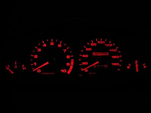 INTEGRA(インテグラ) メーター用超拡散LEDセット (カラー)アメリカンレッド DC2-LR