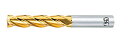 オーエスジー TiNコート4枚刃ハイススクエアエンドミルロング形 外径27mm 全長160mm 刃長90mm シャンク径25mm EX-TIN-EML 27(8...