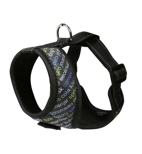 Harness Leash - Ratia デザインスタジオ ラティア 北欧デザイン ベーシックライトハーネス グラフィコ・ブルー Mサイズ