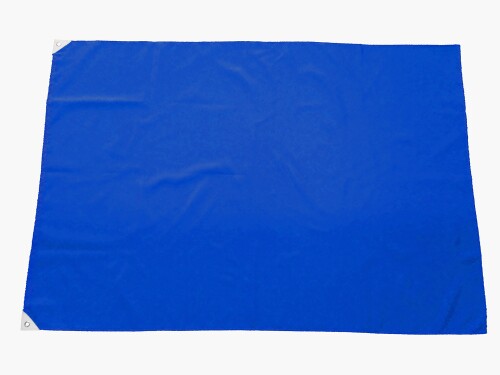 TOMAC 紐付色旗 ポリエステル IHP-10-11 青 100×150cm