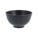 EAST table(イーストテーブル)お茶碗 11cm RINKA軽量食器 ブラック 日本製 レンジ対応 食洗機対応 86-009-01