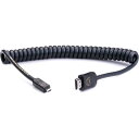 ATOMOS ATOMFLEX PRO HDMI COILED CABLE (Micro to Full 40cm) HDMI2.0対応ケーブル ATOM4K6...