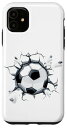 iPhone 11 サッカー好き ヨーロッパのフットボール選手 面白いボール バーストゴール スマホケース