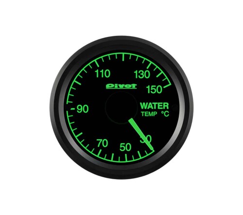 ピボット(Pivot) GT GAUGE-52 水温計 グリーン照明 GSW-5G