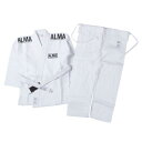 ALMA(アルマ) 海外製柔術着 (白帯付) JU2-M0-WH 白 M0