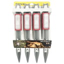 comcon 4本セット comcon LED ライト付きペグ キャンプ テント ロープ LED ライト 防水 アウトドア キャンプ 夜間 転倒防止 おしゃれ ...