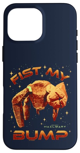 Project Hail Mary Fist My Bump Rocky The Alien Poster スマホケース iPhone 16 Pro Max 用