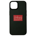 マンハッタンポーテージ(Manhattan Portage) BOX LOGO Hybrid Case ブラック iPhone 14 / 13 iP14-HYB...