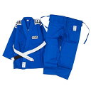 ALMA(アルマ) 海外製柔術着 (白帯付) JU2-M1-BU 青 M1(4)