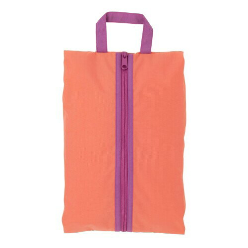 KIYOHARA 撥水 上履き入れ シューズケース ナイロン 軽量63g 横35cm×縦19cm×マチ5cm ピンク・パープル HMF08-SB