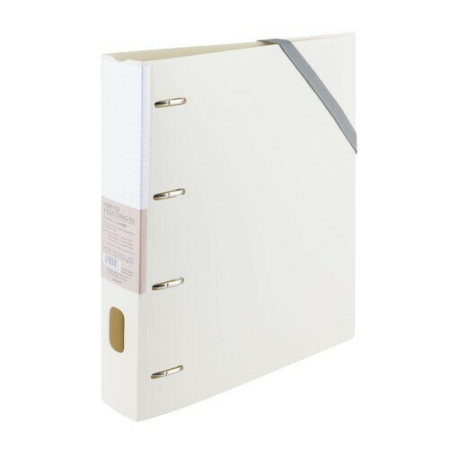 ナカバヤシ (my focus) ホビーファイル A4ワイド/S型 Dリング式/4穴 グレー MY- ...