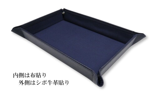 日本製シボ牛革ペントレイ青 ネオD-800ホリ金加工 レトロボールペンセット 赤 TRAL-800B-R mannishboy-23760748 マニッシュボーイ サンプル画像2